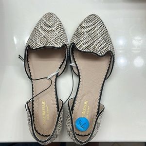 Isaac Mizrahi flats, woven